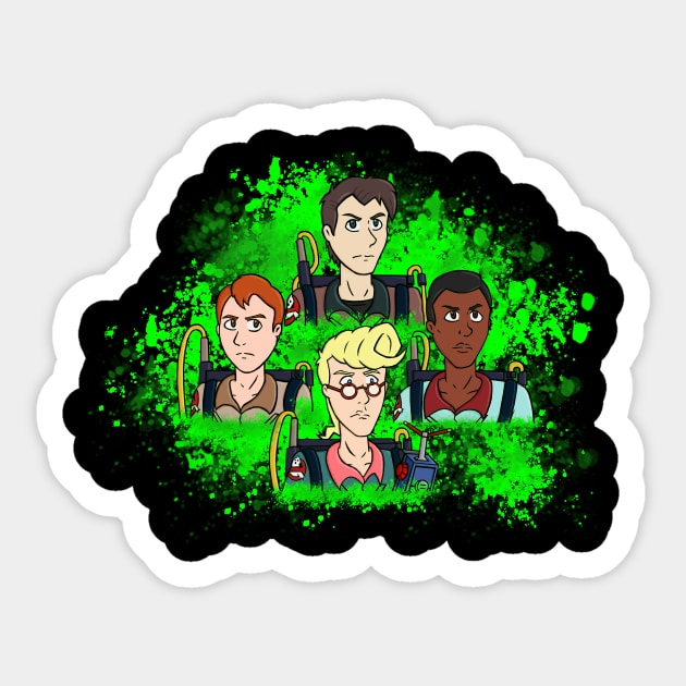 The Real Ghostbusters Sticker by Dante6499